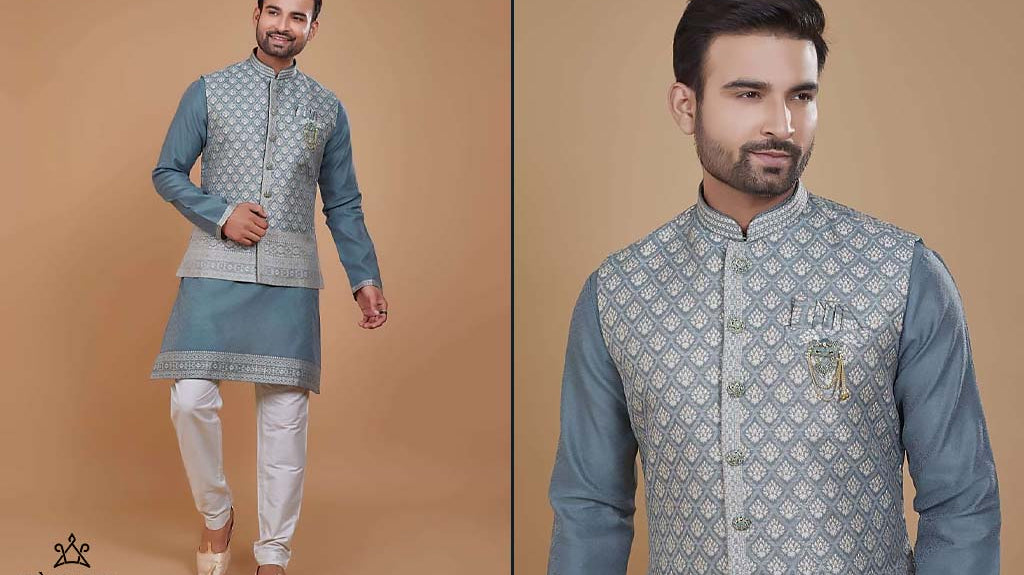 Kurta Jacket Set