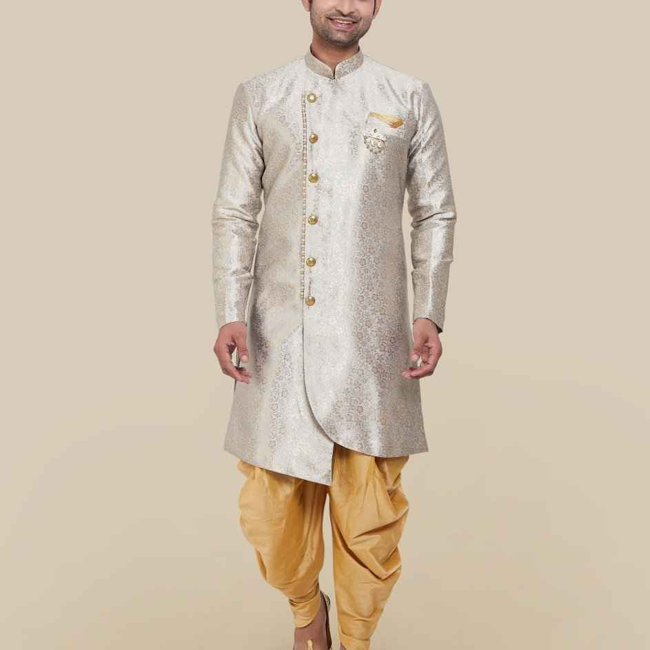 All Over Detailing Jacquard Design Semi Indo