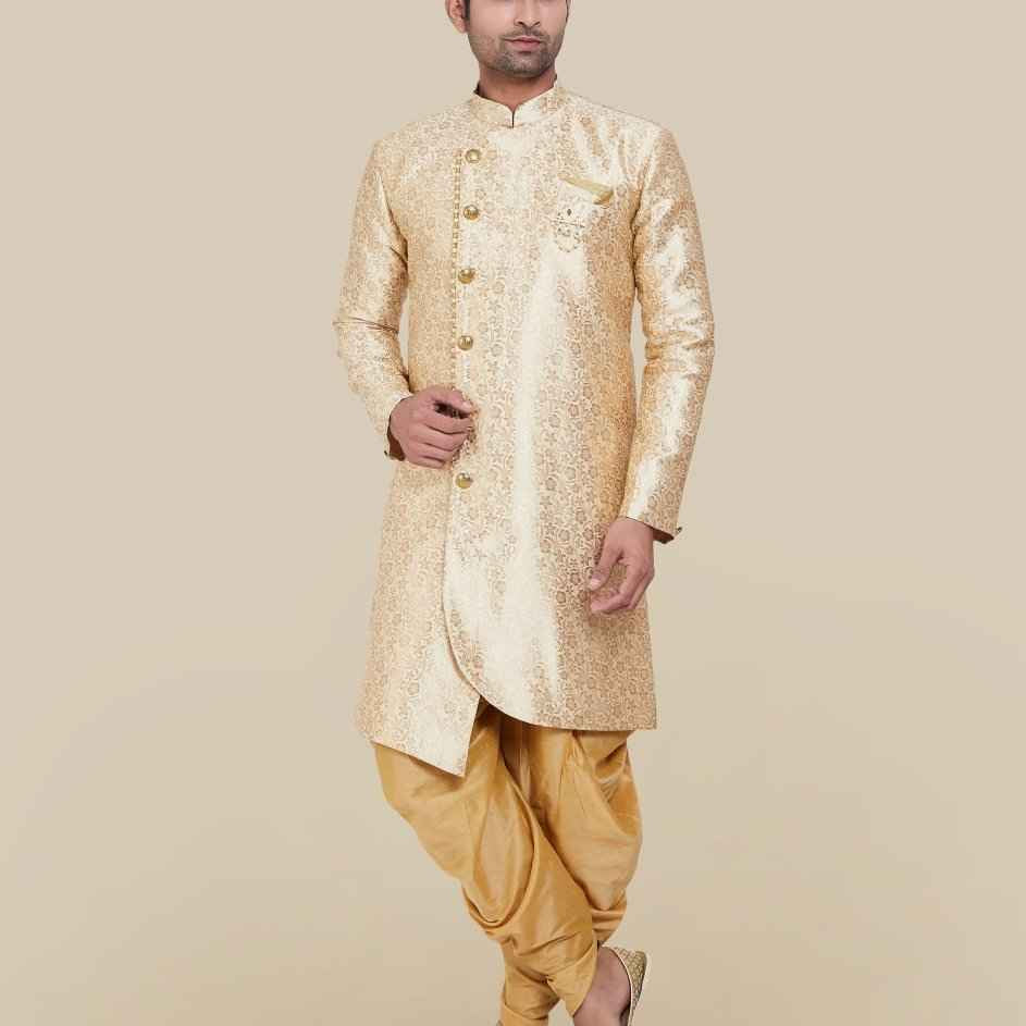 All Over Detailing Jacquard Design Semi Indo