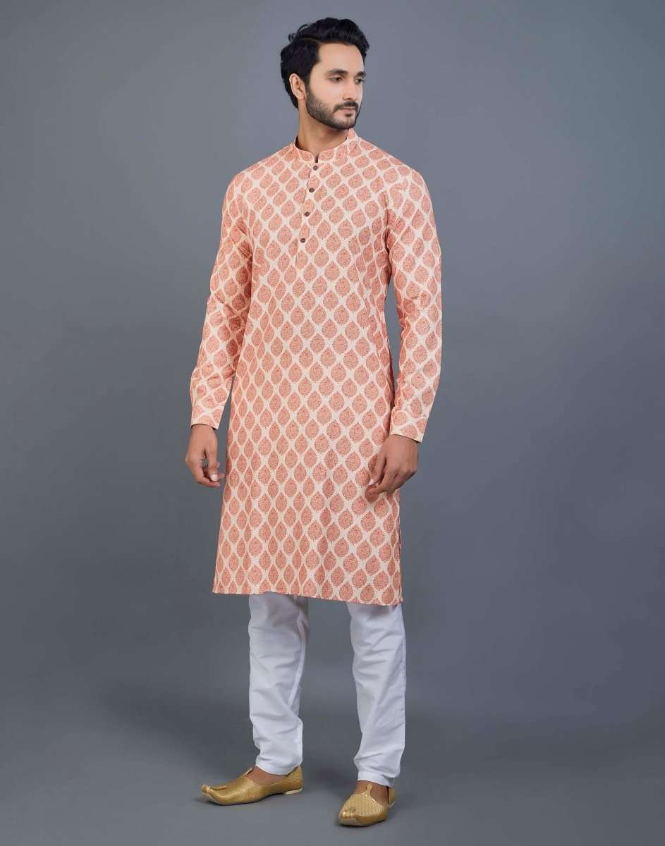 Brocade Self Pattern Kurta