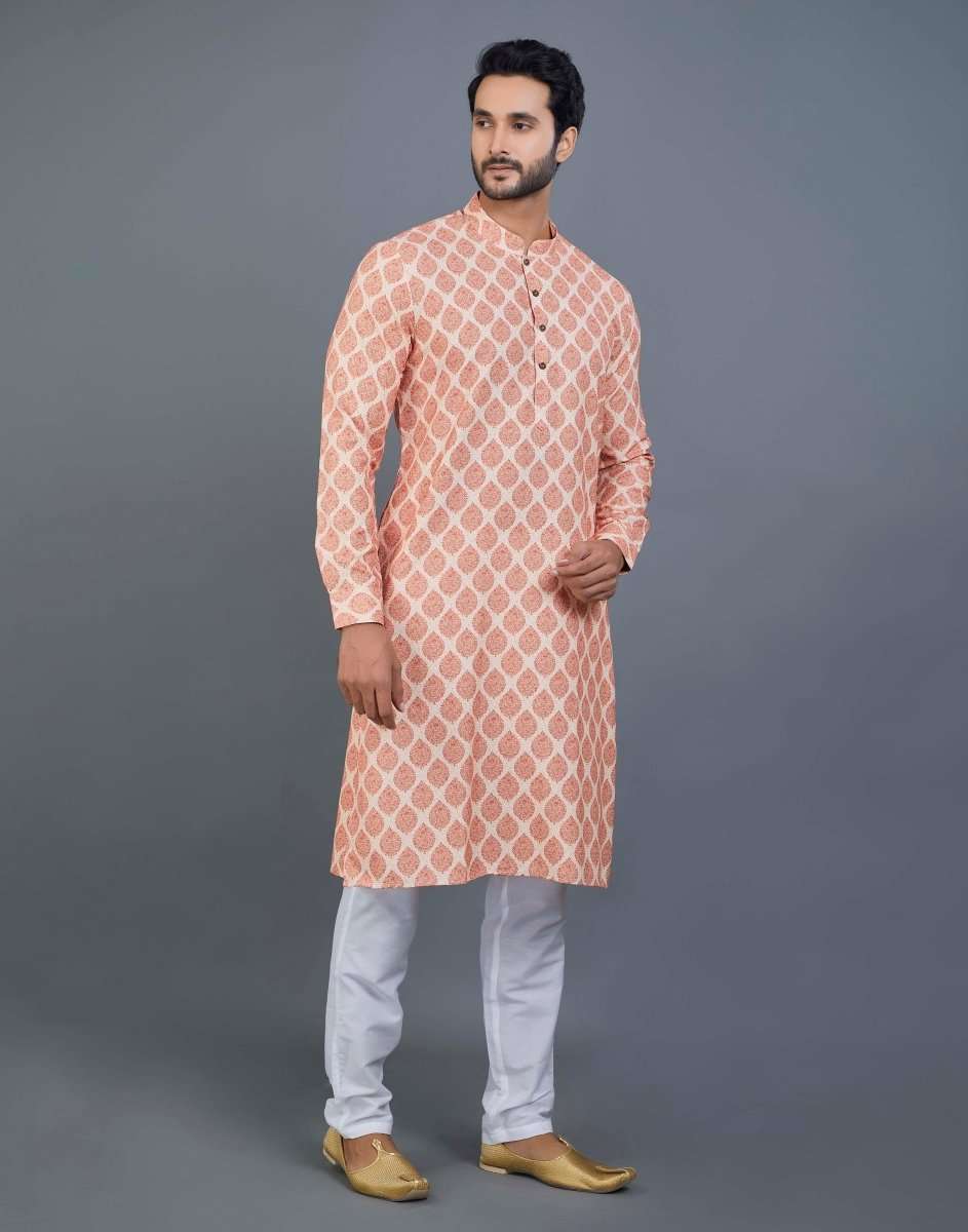 Brocade Self Pattern Kurta