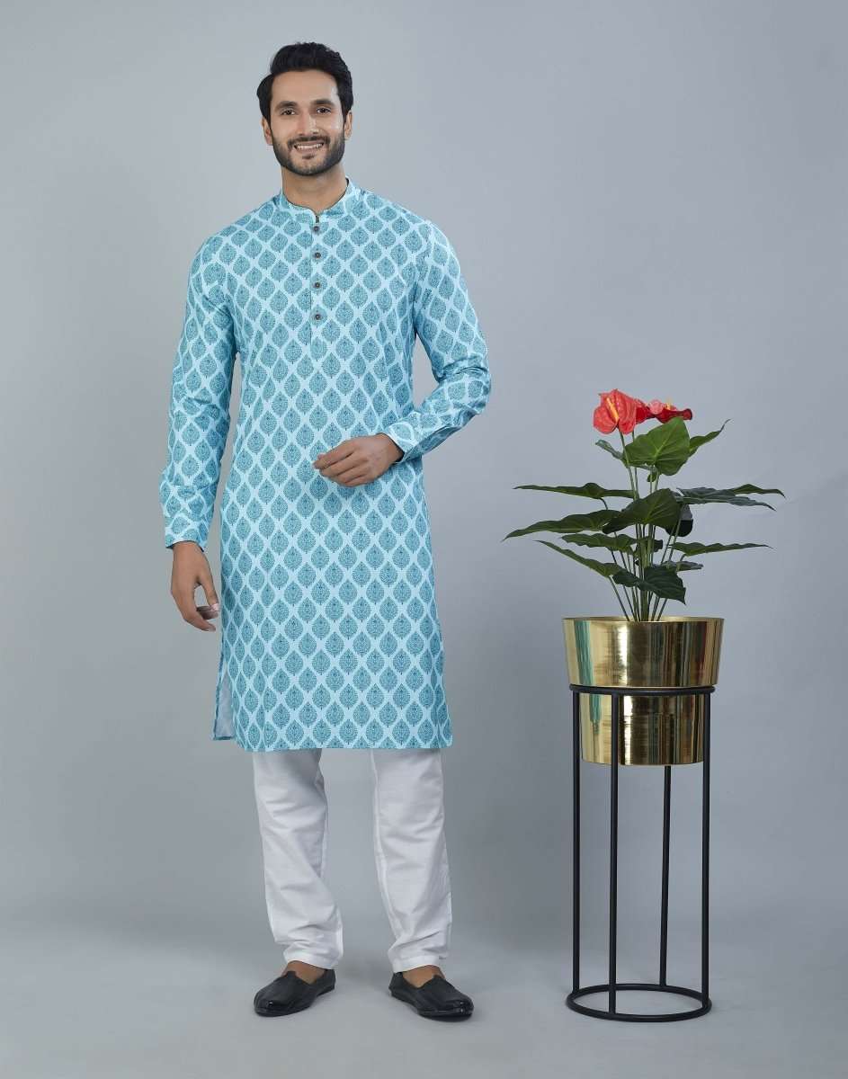 Brocade Self Pattern Kurta