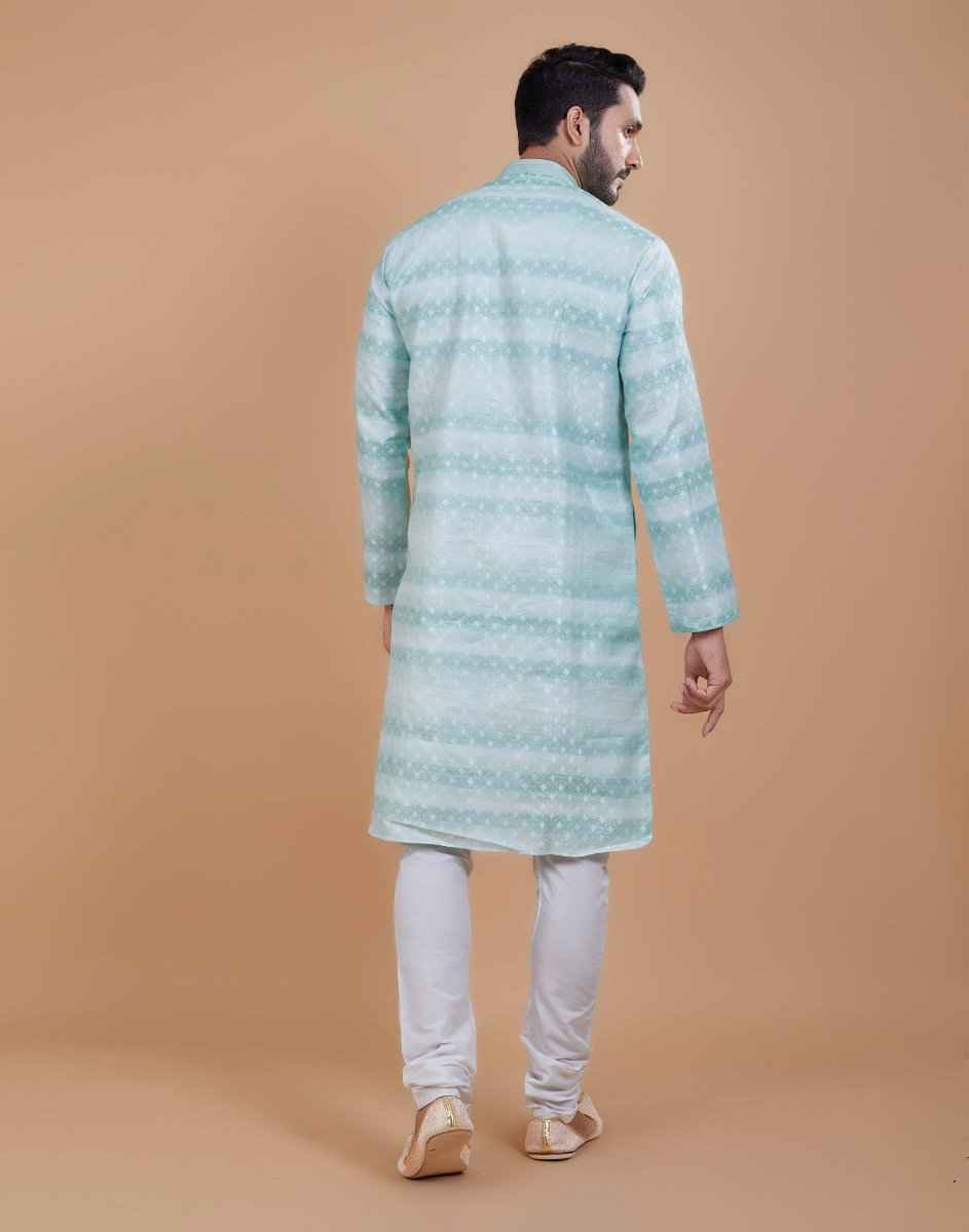 All Over Self Printed Design Kurta Pajama