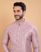 All Over Self Jacquard & Printed Kurta Set