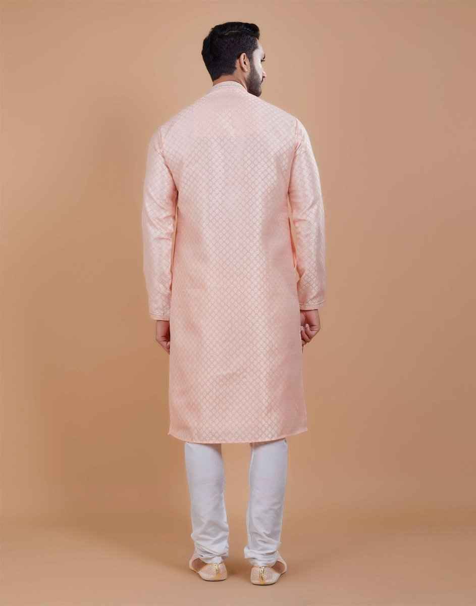 All Over Silver Booti Printed Kurta Set