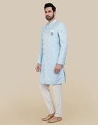 Brocade All Over Indo Western Sherwani Set
