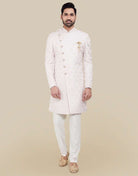 Brocade All Over Indo Western Sherwani Set