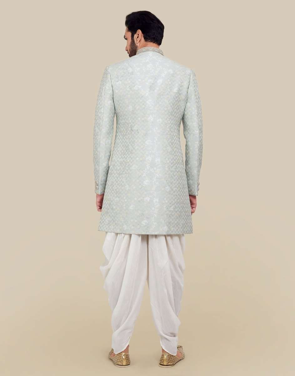 Brocade Jacquard Sherwani Set