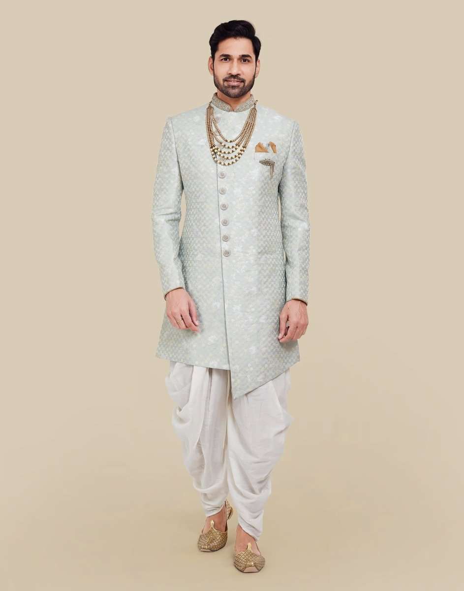 Brocade Jacquard Sherwani Set