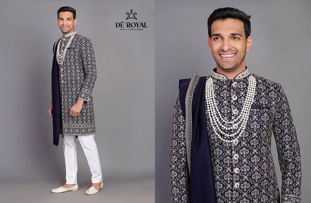 Dupatta Styles for Groom