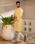 All Over Embroidery & Sequence Work Kurta Set