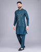 All Over Heavy Sequence work Milky Silk Kurta Jacket