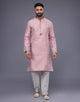 Soft Silk Self Design Kurta Pyjama Set