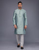 Jacquard All Over Small Golden Bootis Thread Work Kurta Set