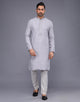 All Over Thread Work Soft Silk Kurta Set