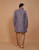 All Over Heavy Self Jacquard Indo Western Style