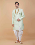 All Over Elegant Self Design  Indo Western Set