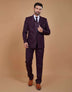 Stylish Maroon Designer Suit
