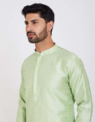 Impressive Thread And Collar  Work Kurtha Pajama