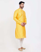 Impressive Thread And Collar  Work Kurtha Pajama