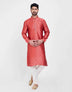 Astonishing Self Brocade Kurtha Pajama Set