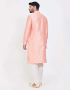 Astonishing Self Brocade Kurtha Pajama Set