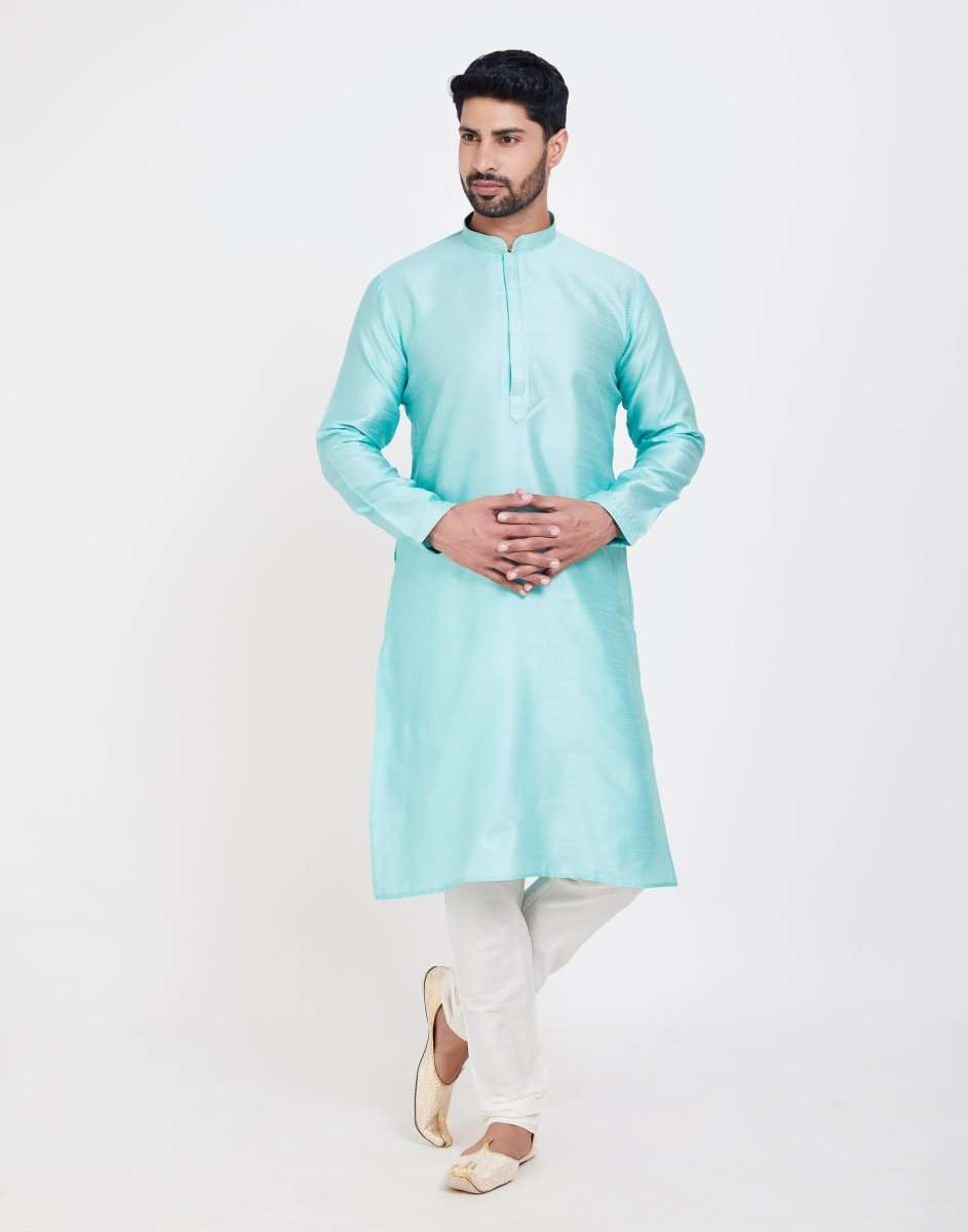 Astonishing Self Brocade Kurtha Pajama Set