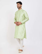 Astonishing Self Brocade Kurtha Pajama Set