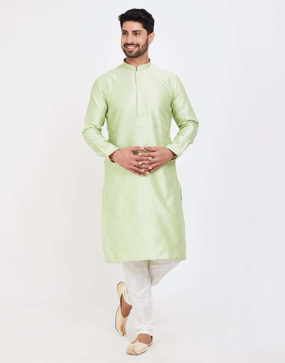 Astonishing Self Brocade Kurtha Pajama Set