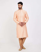 Impressive Thread And Collar  Work Kurtha Pajama