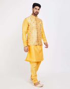 Self Highlighted Design Kurtha Set