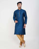 Self Highlighted Brocade Design Kurtha Pajama Set