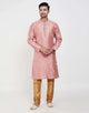 Self Highlighted Brocade Design Kurtha Pajama