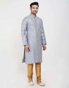 Self Highlighted Brocade Design Kurtha Pajama