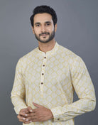 Cotton Printed Kurtas For Men