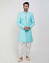 Thread And Sequence Work Indo Western Sherwani Set