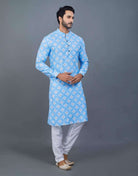 Stylish Printed Kurta For Men