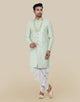 Thread And Sequence Work Indo Western Sherwani Set