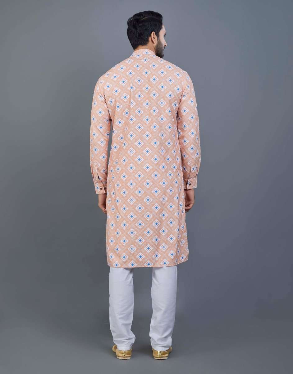 Stylish Printed Kurta For Men