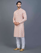 Stylish Printed Kurta For Men