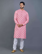 Stylish Printed Kurta For Men