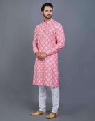 Stylish Printed Kurta For Men