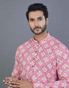 Stylish Printed Kurta For Men