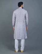 All Over Self Design Pattern Kurta