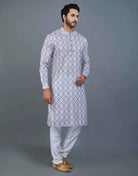 All Over Self Design Pattern Kurta