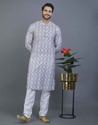 All Over Self Design Pattern Kurta