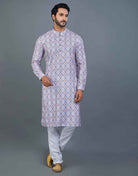 All Over Self Design Pattern Kurta