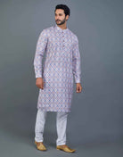 All Over Self Design Pattern Kurta