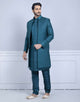 Rama Self Design Rawsilk Indo Open Jacket