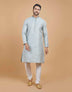 Silk Printed Kurta Pajama Set